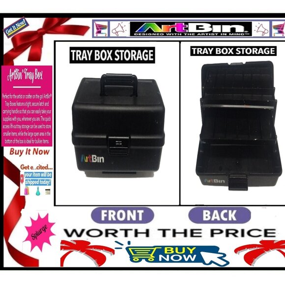✅ ARTBIN Tray ➕🆒 SUPPLY BOX Portable VERSATILE ORGANIZER Essential💸BUY NOW‼️🟢 - Picture 1 of 16